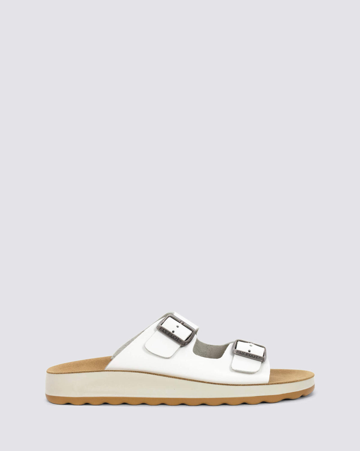 Fly white sandals online