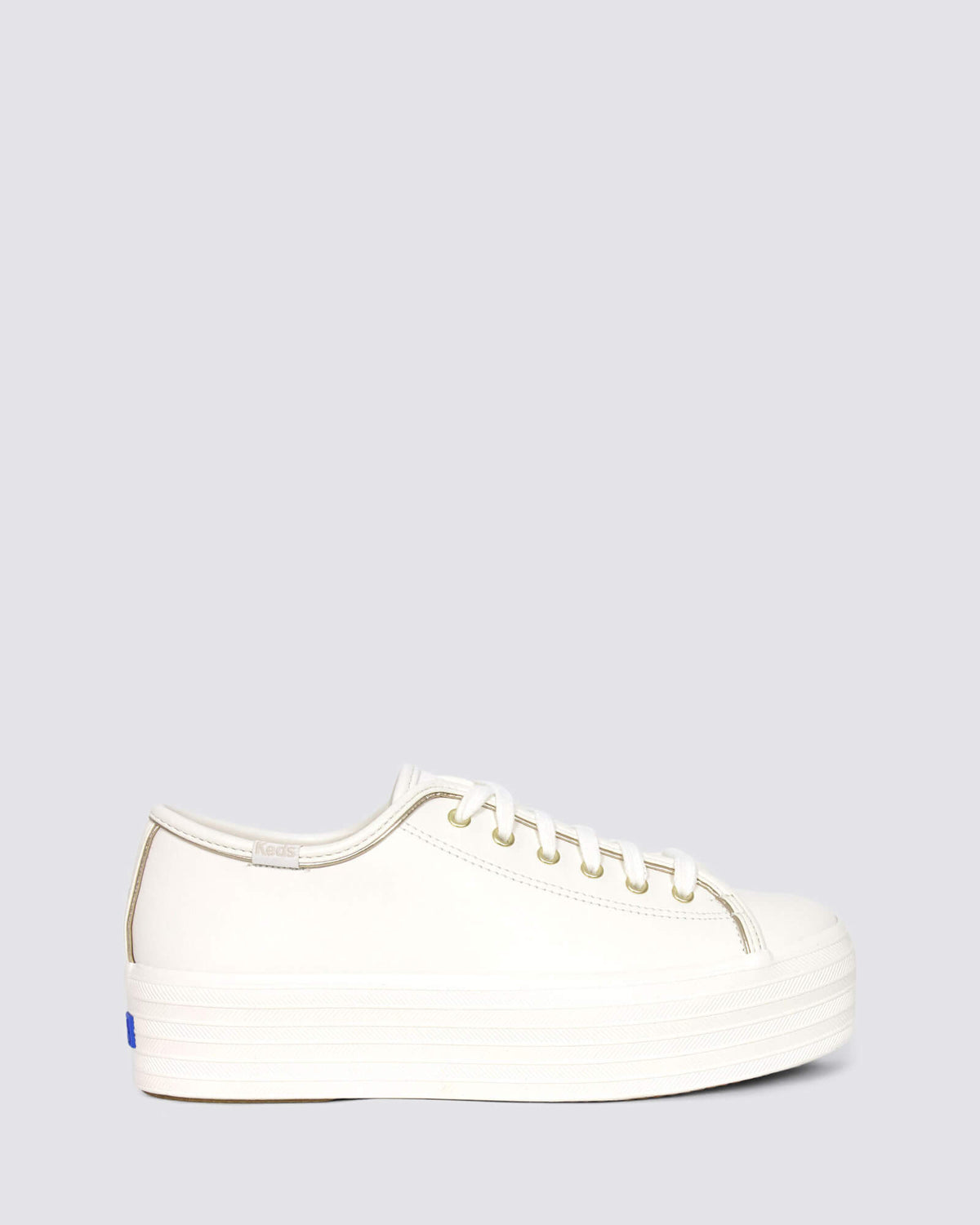 Keds Triple Up White Gold Womens Sneakers Andrea Biani