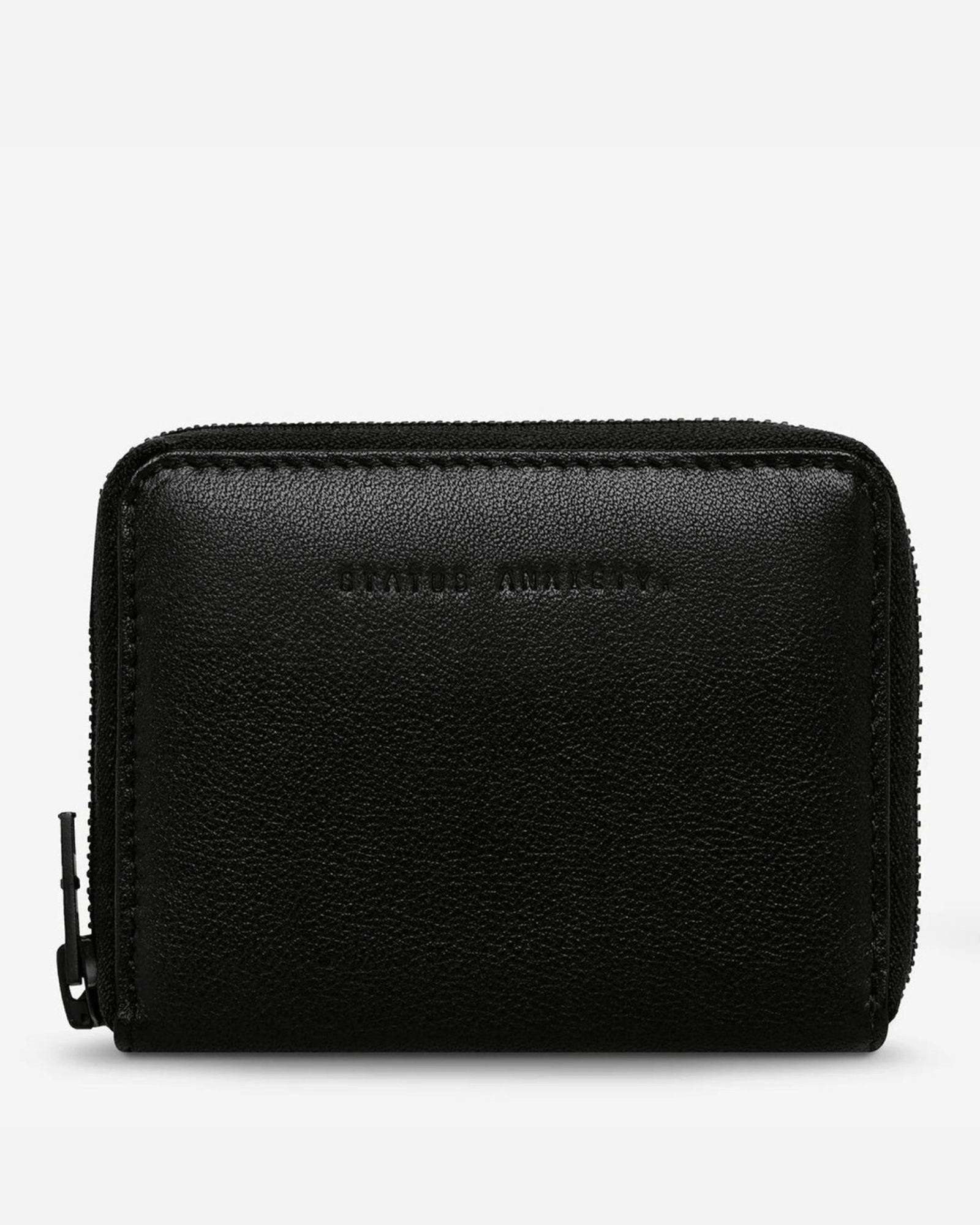 EMMIT WALLET BLACK LEATHER